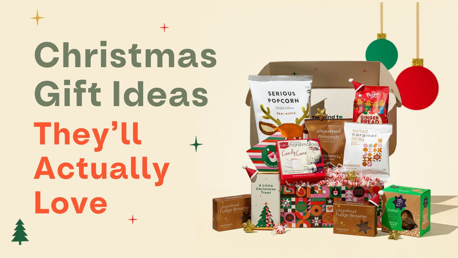 christmas gift idea box and poster