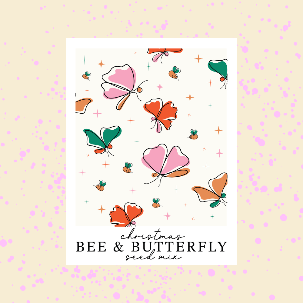Christmas Bee and Butterfly Seed Mix